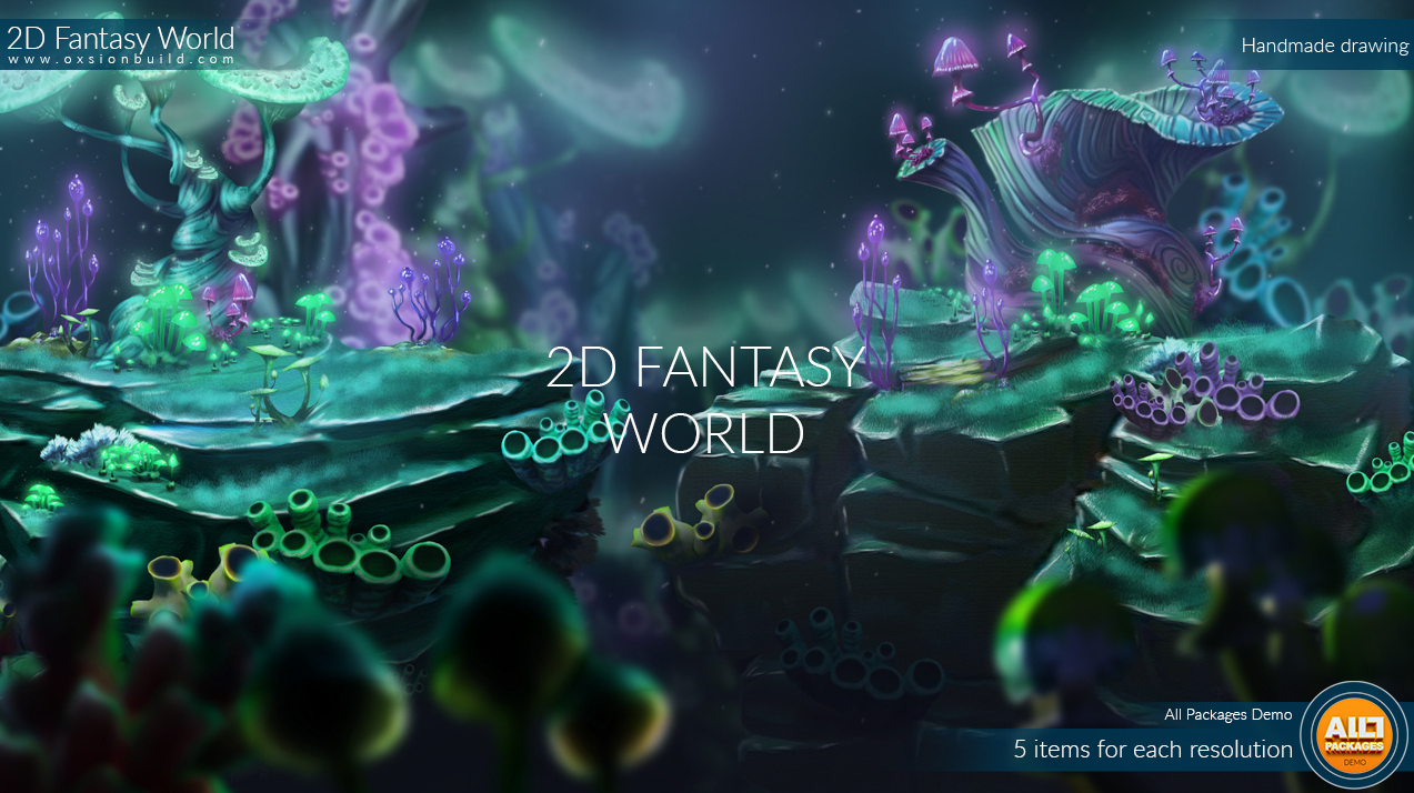 All Packages Demo, Unity, Unity Asset Store, Game assets, Game resources for Unity