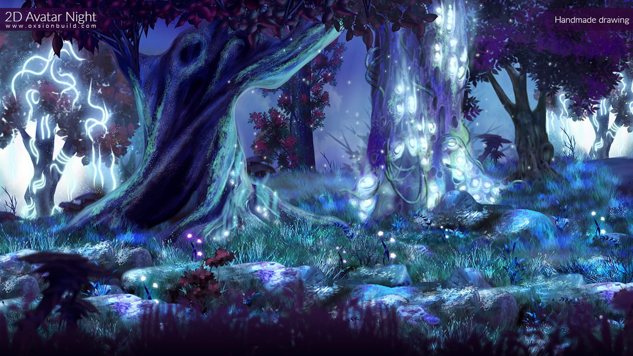 2D Avatar Night, Unity, Unity Asset Store, Game assets, Game resources for Unity