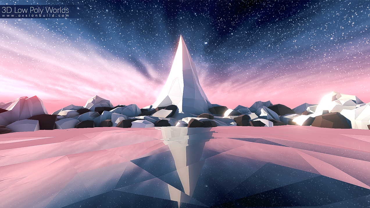 3D Low Poly Worlds, Unity, Unity Asset Store, Game assets, Game resources for Unity
