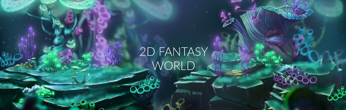 2D Fantasy World, Unity, Unity Asset Store, Game assets, Game resources for Unity