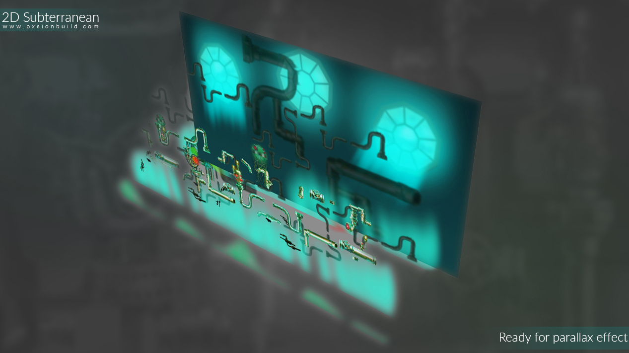 2D Subterranean, Unity, Unity Asset Store, Game assets, Game resources for Unity