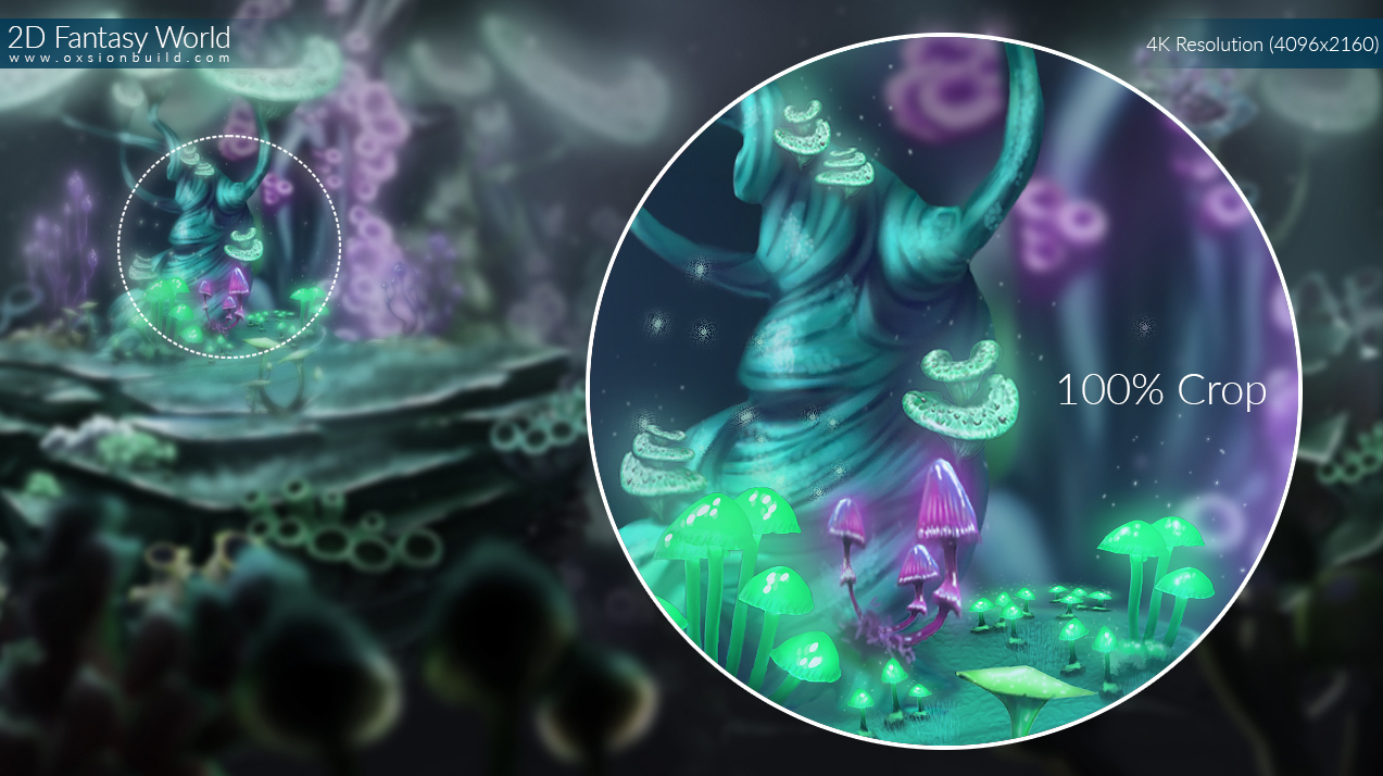 2D Fantasy World, Unity, Unity Asset Store, Game assets, Game resources for Unity