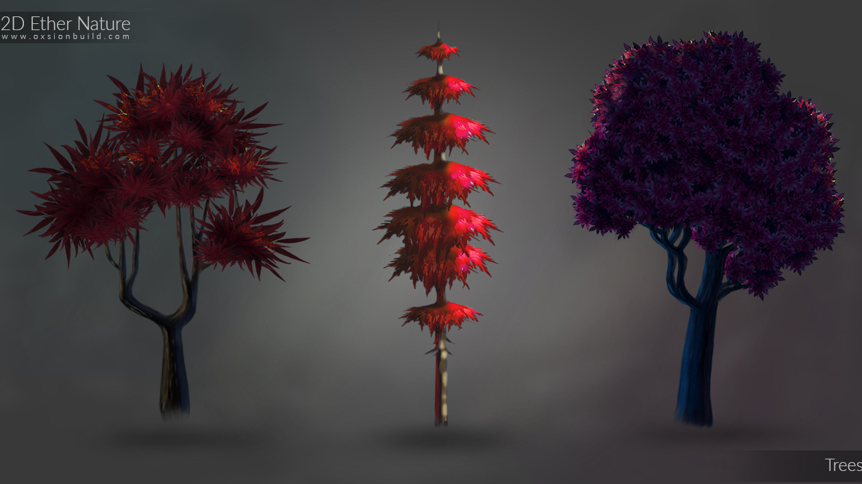 2D Ether Nature, Unity, Unity Asset Store, Game assets, Game resources for Unity