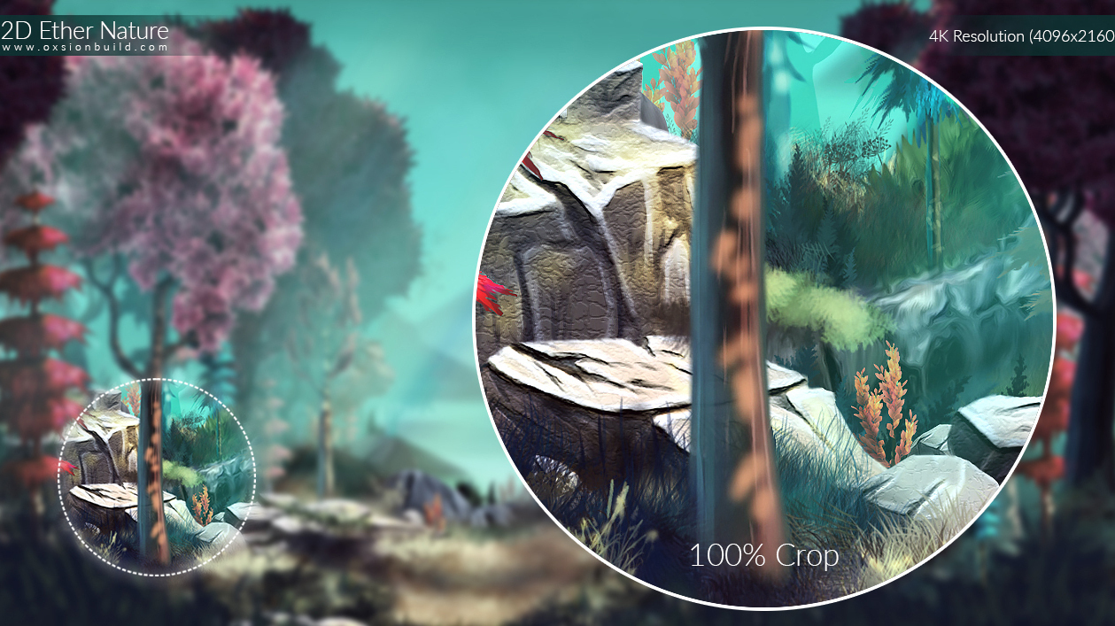 2D Ether Nature, Unity, Unity Asset Store, Game assets, Game resources for Unity