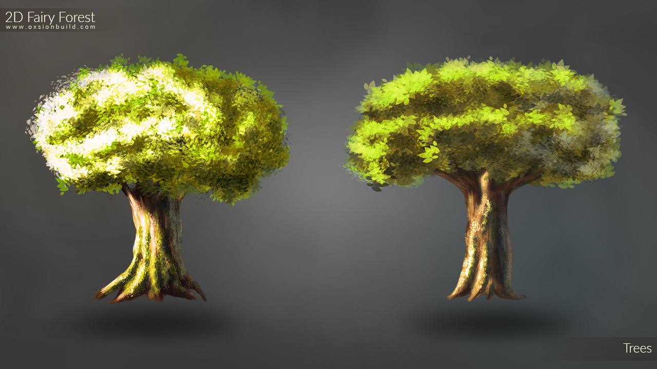 2D Fairy Forest, Unity, Unity Asset Store, Game assets, Game resources for Unity