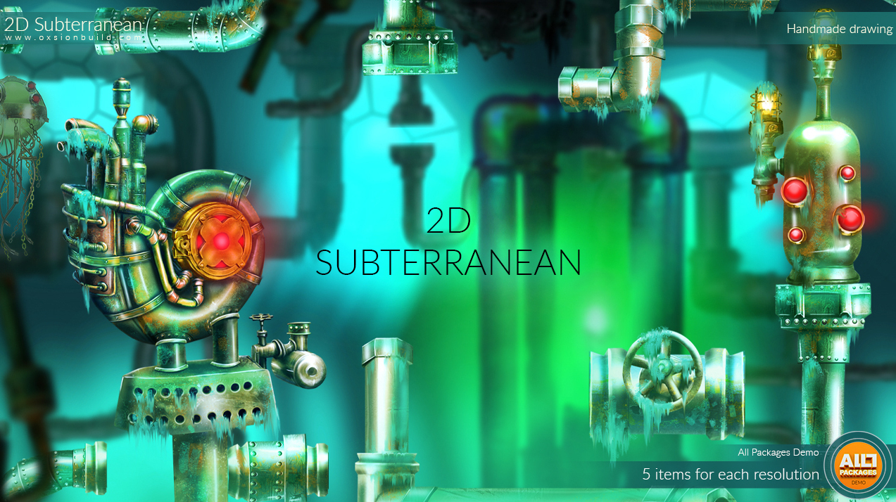 All Packages Demo, Unity, Unity Asset Store, Game assets, Game resources for Unity