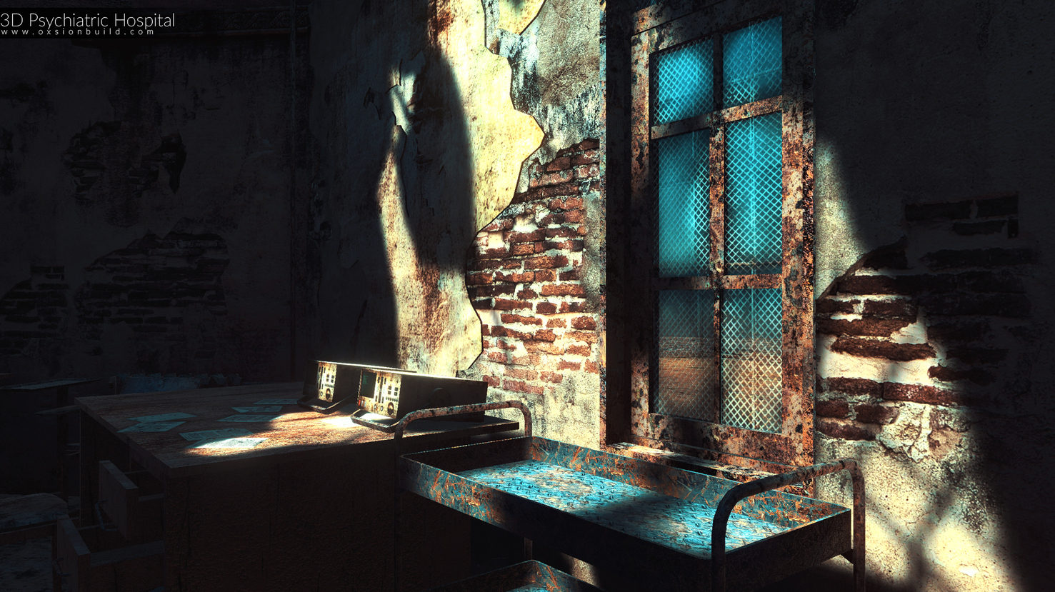 3D Psychiatric Hospital, Unity, Unity Asset Store, Game assets, Game resources for Unity